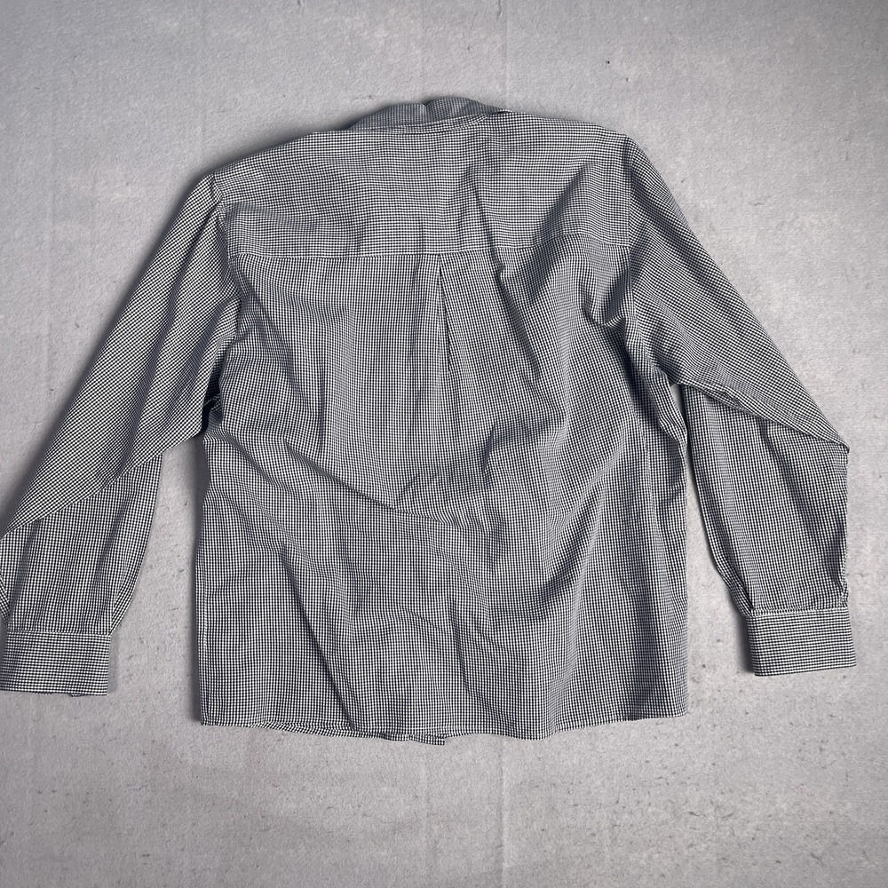 Orvis Embroidered Button Front Work Shirt Woman Sz 6 Long Sleeve‎ Checks - Picture 10 of 11